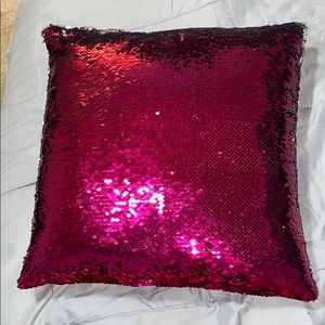NEW sequin pillow